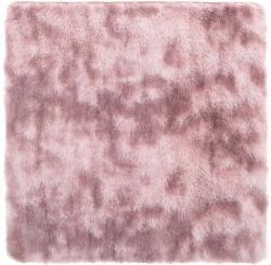 vidaXL poros rózsaszín hosszú szálú NAVARRA bozontos szőnyeg 240x240cm 4102889 (4102889)