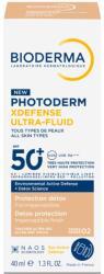 BIODERMA Photoderm Xdefence fényvédő folyadék, Phototype 2, SPF 50, 40 ml