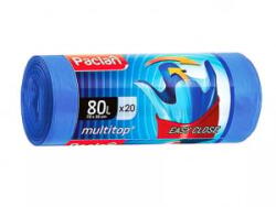 Paclan Multitop szemeteszsák 80 liter, 20db/tekercs (GA4774)