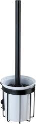 WENKO Classic Plus WC-kefe, fúrásmentes, fekete (z23886100)