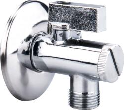 BALLETTO sarokszelep szűrővel és fém karral, 1/2"-3/8", 81154 (81154)