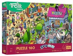 Trefl 160 db-os puzzle - 40 Éves Jubileum - Spy Guy - A Treflik család (40052) (40052)