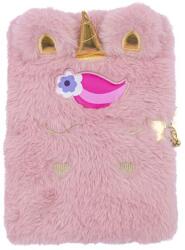 Astra Unikornis szőrmés napló - A/5 - 80 lapos - Fluffy Unicorn (101024003)