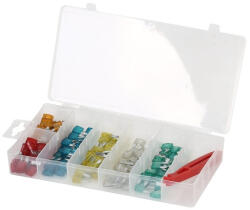  Rooks Mini Biztosíték Készlet, 121 Db: 5a, 10a, 15a, 20a, 25a, 30a