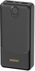 Dudao Powerbank Dudao K10 10000mAh 2.4A 2 x USB-A - fekete