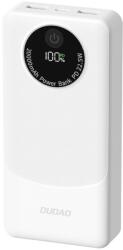 Dudao Powerbank Dudao K12 10000mAh PD22.5W USB-A, USB-C - fehér - smartdiszkont