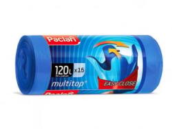 Paclan Multitop szemeteszsák 120 liter, 15db/tekercs (GA4773)
