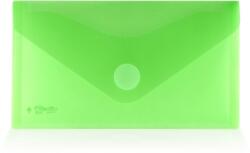 Office Box Plic Dl plastic Office box, prindere tip arici, in V, verde FR90536