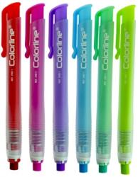 Office Box Radiera retractabila, cu 2 rezerve, Office box, ColorLine, diverse culori FR39011