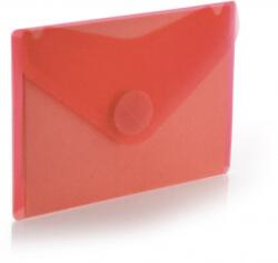 Office Box Plic plastic Office box, A7, prindere tip arici, tip V, rosu FR91246