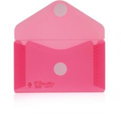 Office Box Plic card plastic Office box, prindere tip arici, tip V, rosu FR90646