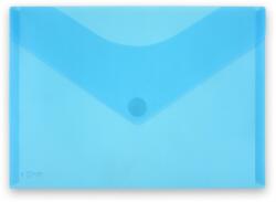 Office Box Mapa plastic Office box A4+, prindere tip arici, in V, albastru FR90126