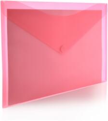 Office Box Mapa plastic Office box, A3+ prindere tip arici, in V, rosu FR91146