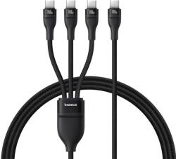 Baseus Flash Series Type C to C+C+C fast charging cable 480 Mbps Black (P10377503111-00)