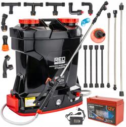 Red Technic Akkumulátoros Magasnyomású Permetező Li-ion 20L Hátizsák Szett 4 Fúvóka (RTOA0109)
