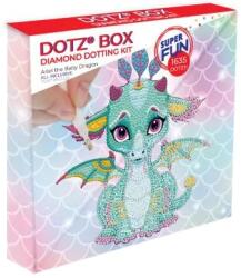Diamond Dotz Diamond Dotz: Ariel, a bébi sárkány - 22 x 22 cm
