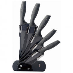 Voltz Set cutite Oliver Voltz OV51633H5, 6 piese, Acoperire marmura, Suport, Gri (OV51633H5)