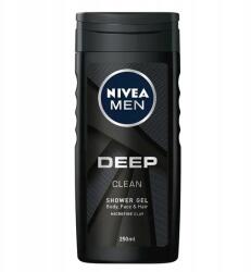 Nivea Men tusfürdő Deep Clean 250ml (9005800298764-2)