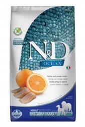 Farmina N&d Ocean Dog Adult M/L Hering & Narancs 2, 5kg