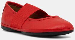 Camper balerini de piele Right Nina culoarea rosu, 21595-258 PPYA-OBD4HY_33X (21595.258)