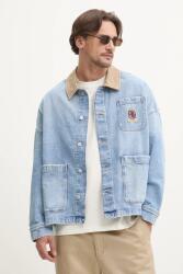 Tommy Jeans geacă din denim de tranzitie, oversize, DM0DM21049 PPYA-KUM0JU_50X (DM0DM21049)