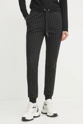 Armani Exchange pantaloni de trening femei, culoarea negru, modelator, 8NYPLG YJE5Z 99KK-SPD0C8_99X (8NYPLG.YJE5Z.NOS)