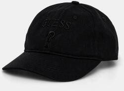 Guess șapcă de baseball din bumbac EMBROIDERED culoarea negru, cu imprimeu, M5RZ11 WO07T PPYA-CAM02T_99X (M5RZ11.WO07T)