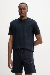 Marc O'Polo tricou din bumbac bărbați, culoarea albastru marin, uni, M23217651204 99KK-TSM2B8_59X (M23217651204)