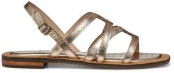 Geox sandale de piele D SOZY QC femei, culoarea auriu, D55YFA 000N6 C2012 PPYA-OBD42R_GLD (D55YFA.000N6.C2012)