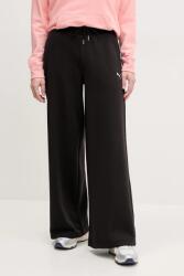 PUMA pantaloni de trening femei, culoarea negru, neted, 629754 PPYA-SPD15N_99X (629754)
