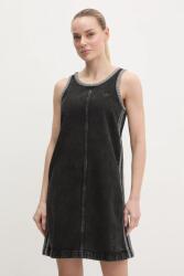 Adidas rochie din denim DENIM 3S DRESS PPYA-SUD179_99J (JD3108)