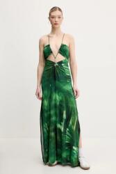 Desigual rochie MONTPELLIER culoarea verde, maxi, dreaptă, 25SWVK55 PPYA-SUD18D_77X (25SWVK55)