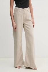 Guess jeansi BELLFLOWER femei, culoarea bej, W5RA82 WFD53 PPYA-SJD0BT_80X (W5RA82.WFD53)