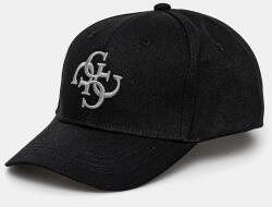 Guess șapcă de baseball din bumbac barbati, culoarea negru, cu imprimeu, M5GZ07 WO07T PPYA-CAM05O_99X (M5GZ07.WO07T)