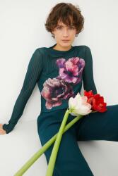MEDICINE longsleeve femei, culoarea turcoaz, cu turtleneck ZPYA-BUD300_69X (RS25.BUD300)