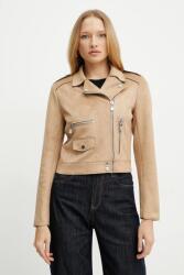 Morgan geaca ramones GOUSMI femei, culoarea bej, de tranzitie, GOUSMI 9BYH-KUD1I6_80X (GOUSMI)