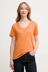 Pepe Jeans tricou din bumbac MACY V-NECK PPYA-TSD0UG_22X (PL506051)