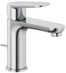 Kludi X1 mosdócsaptelep 100, Push-Open leeresztővel, nyíltrendszerű, bojlerhez, króm 322760575 (322760575)