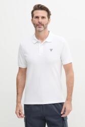 Guess tricou din bumbac barbati, culoarea alb, cu imprimeu, M5GI07 I3Z14 PPYA-TSM1BZ_00X (M5GI07.I3Z14)