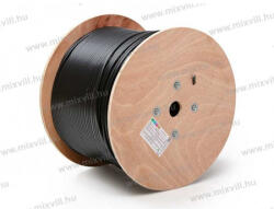 UTP CAT. 5e U/UTP 4x2xAWG24 UV álló PE köpeny (LÉGKÁBEL) fém feszítőszálas 100MHz 1Gigabit UTK5816 50 (UTK5816)