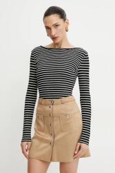 Morgan longsleeve TMAKIA culoarea negru, TMAKIA PPYA-BUD08H_99A (TMAKIA)