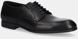 Baldinini pantofi de piele bărbați, culoarea negru, U5E007P1VITE PPYA-OBM1JY_99X (U5E007P1VITE.0000)