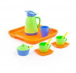 Polesie Set cafea POLESIE Alice cu tava pentru 2 persoane (40572) Bucatarie copii