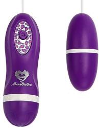 X Fun Вибриращо яйце с кабел "bauman purple" 6 см
