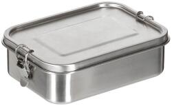 Fox Outdoor Products FoxOutdoor Premium ételdoboz, rozsdamentes acélból kb. 19 x 14, 5 x 6, 5 cm
