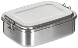 Fox Outdoor Products FoxOutdoor ételdoboz, rozsdamentes acélból, kb. 18 x 14 x 6, 5 cm