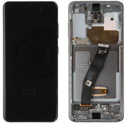 Samsung GH82-31434A Gyári Samsung Galaxy S20 5G OLED kijelző érintővel Szürke (GH82-31434A)