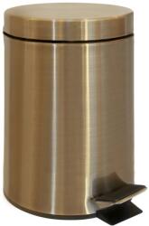 SAPHO BEMETA RETRO Pedálos szemetes, 170x260x170mm, 3l, bronz (104315023) (XJ011) (XJ011)