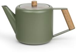 Bredemeijer Ceainic DUET DESIGN BOSTON 1, 1 l, armată verde, oțel inoxidabil, Bredemeijer (BRED111031)