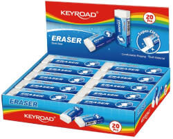  Radír, PVC 20 db/display Keyroad